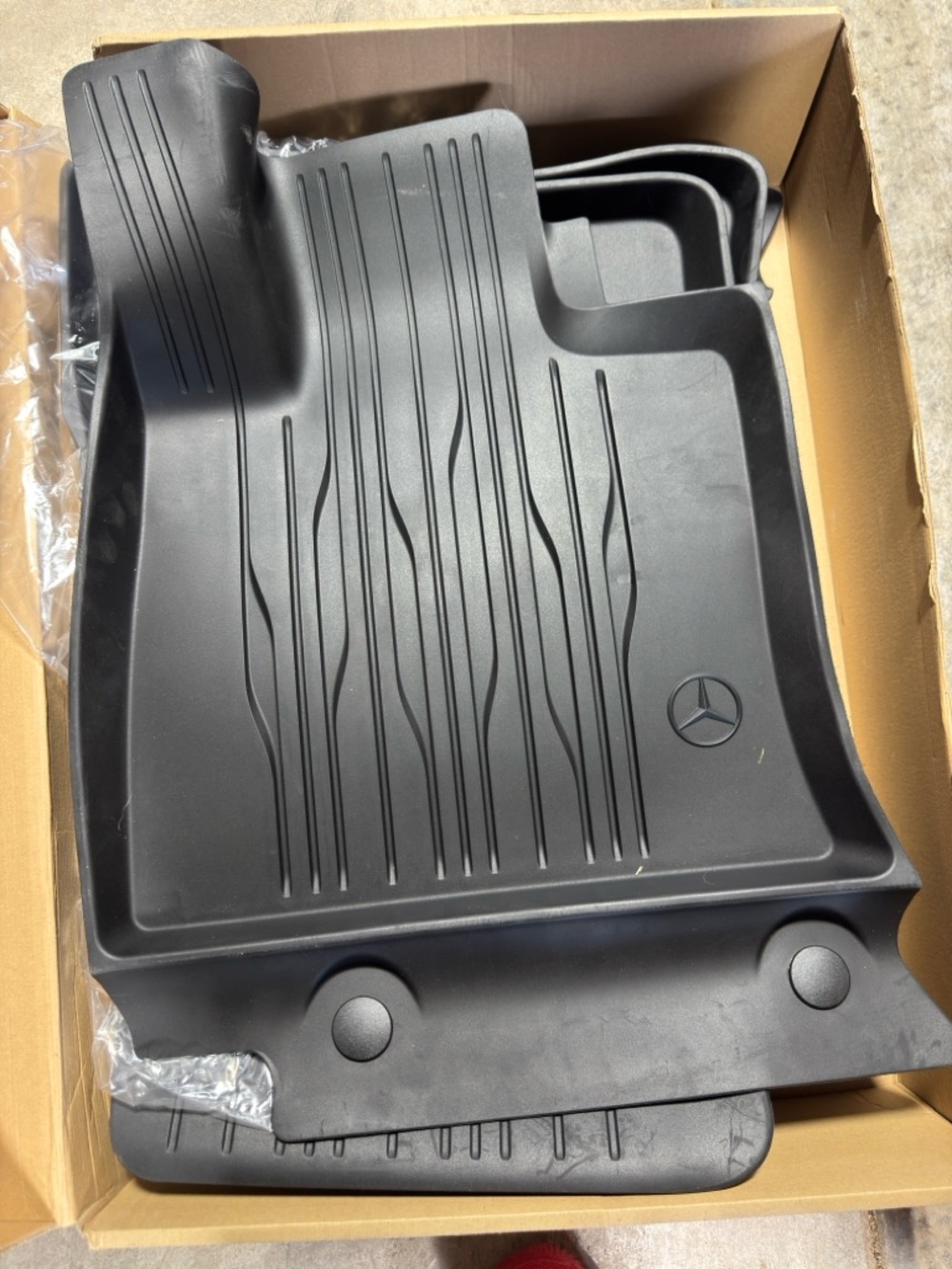 Mercedes-Benz All-Weather Front Floor Mats - Black